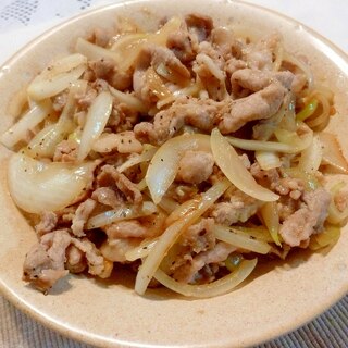 ☆鶏ガラ塩糀スープの素で♪　豚肉の中華炒め☆